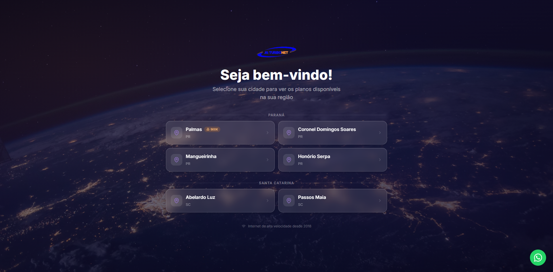 JRTurbonet — tela 1