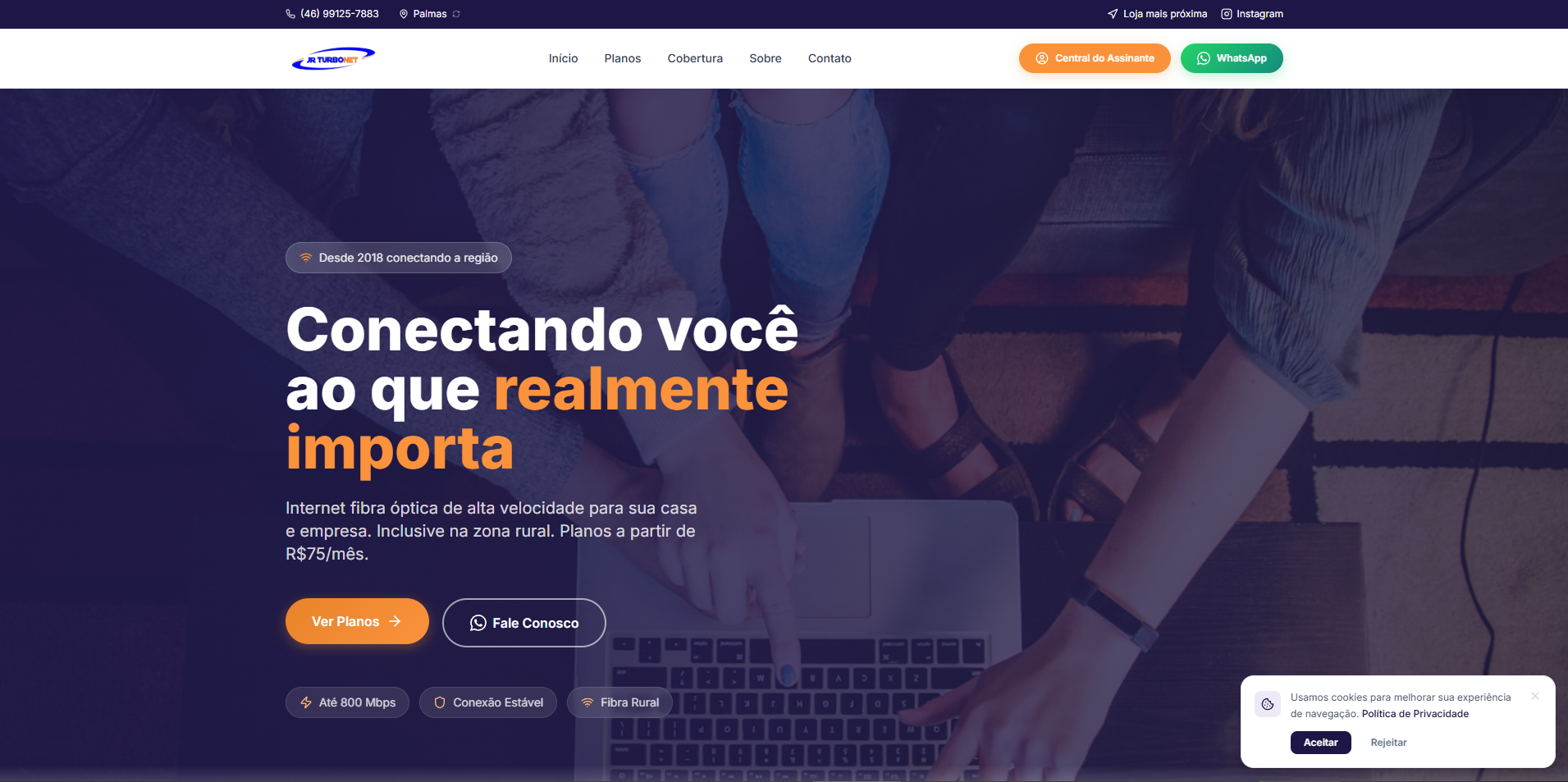 JRTurbonet — tela 2